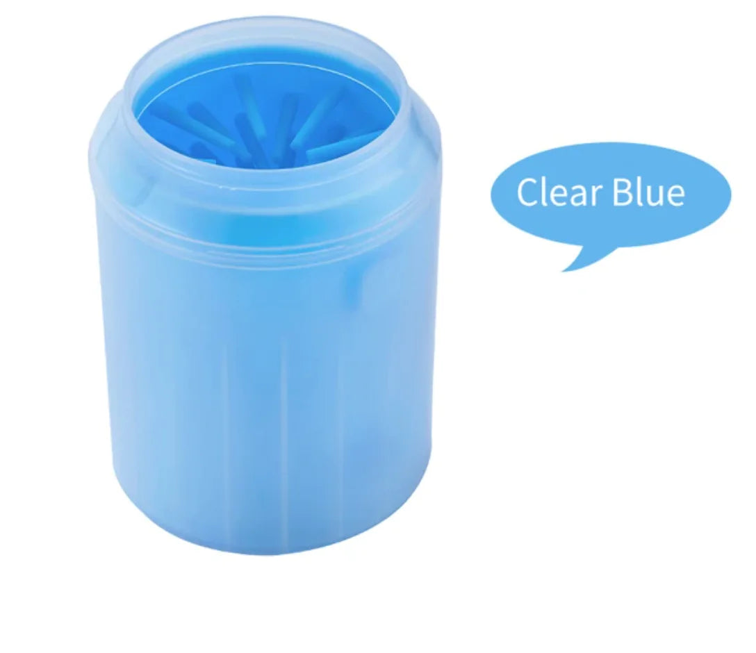 pets Paw Cleaner Cup Soft Silicone Combs Portable Outdoor Pet Foot Washer Paw Clean Brush Quickly Wash Foot Cleaning Bucket