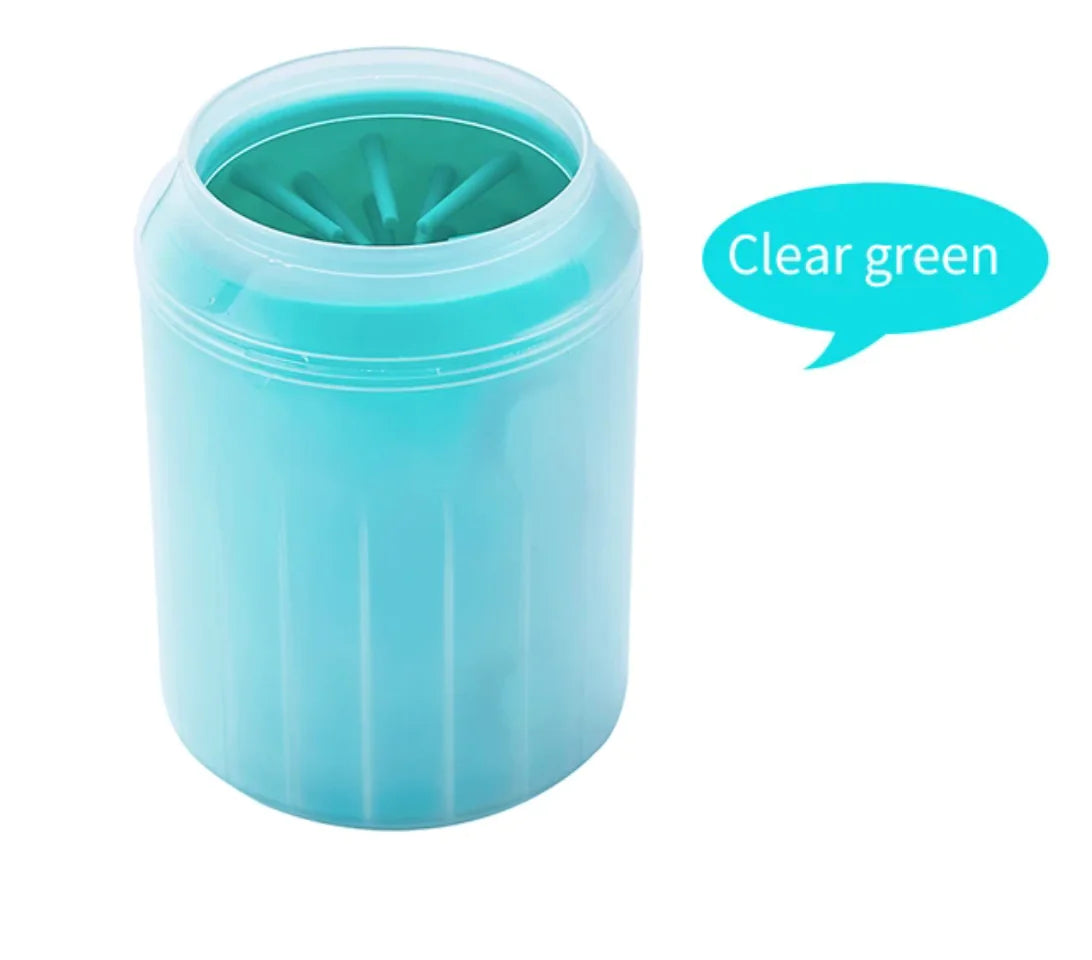 pets Paw Cleaner Cup Soft Silicone Combs Portable Outdoor Pet Foot Washer Paw Clean Brush Quickly Wash Foot Cleaning Bucket